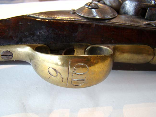 An Historically Important Flintlock Naval blunderbuss circa 1796-1802 used onboard HMS ELEPHANT, Vice-Admiral Nelson's flagship during the Battle of Copenhagen in 1801. — image 3